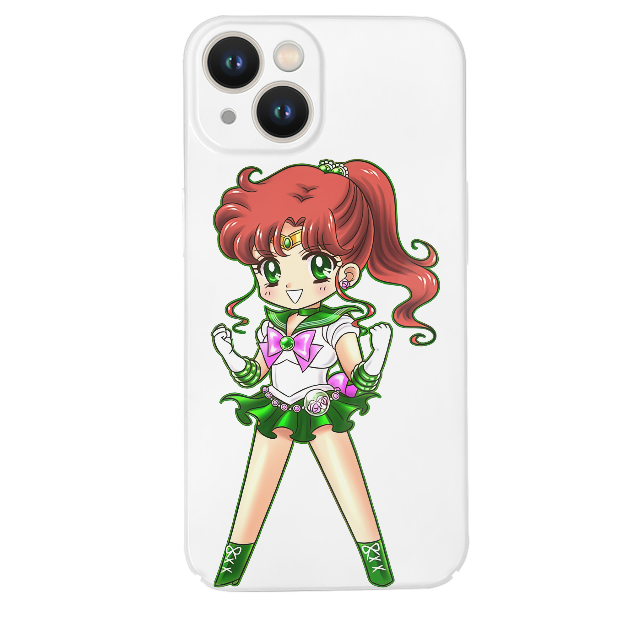 （画像用） 美少女戦士セーラームーン 木野 まこと きの まこと Sailor Moon Kino Makoto （セーラージュピター；Sailor Jupiter） 【iPhone 14シリーズ対応】ハードケース